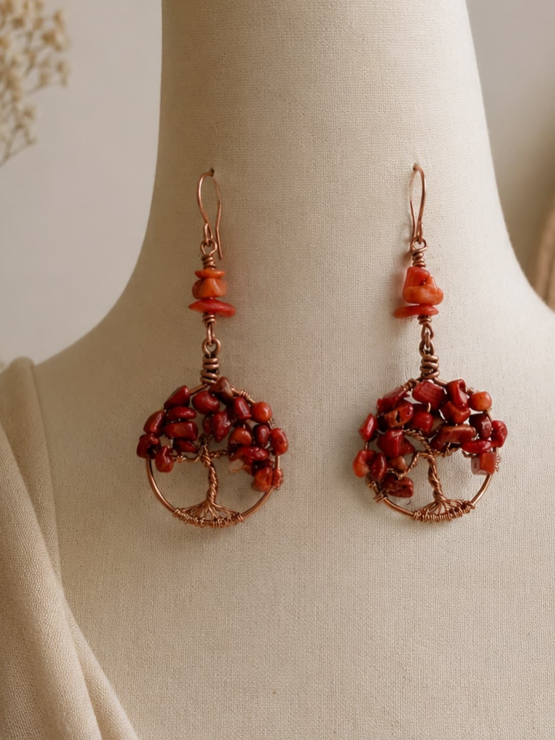 Boucles d’oreilles Arbre de Vie