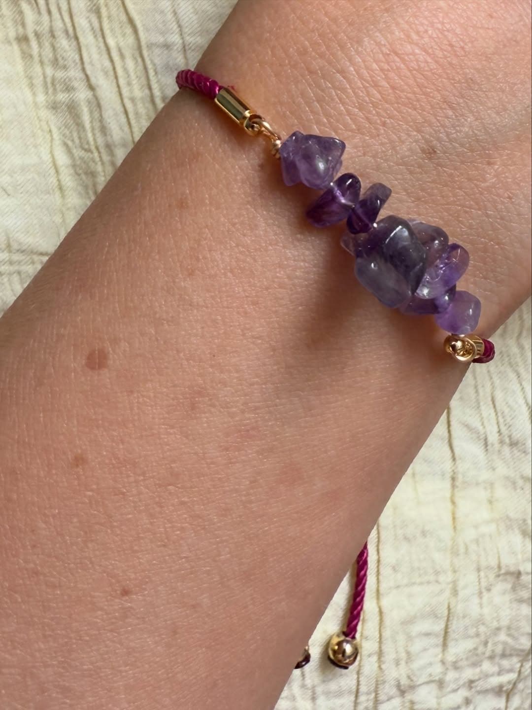 Bracelet Éclats Violets